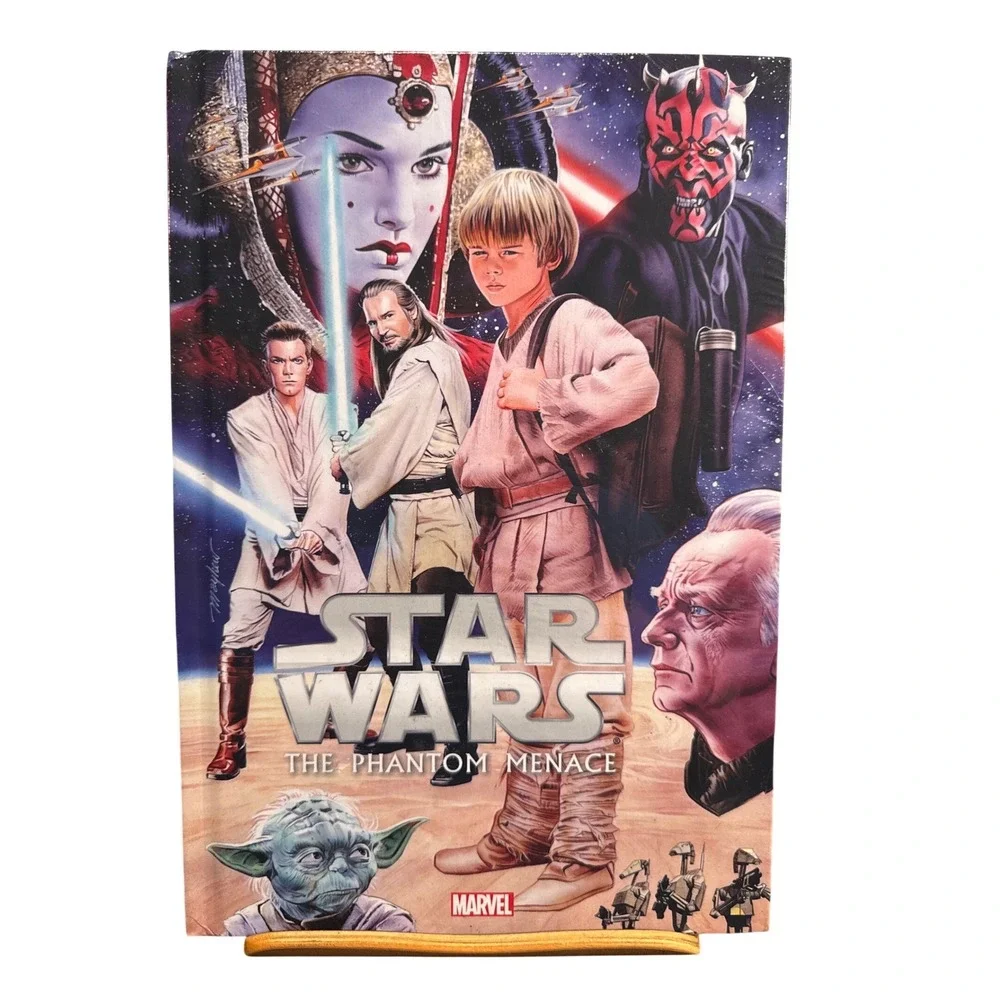 Star Wars The Phantom Menace Marvel Graphic Novel Hardcover Sealed 9781302900748